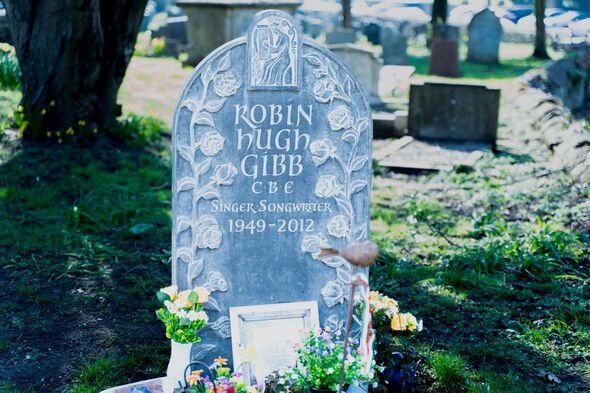 Robin Gibb's Grave 