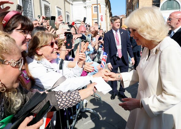 ITALY-BRITAIN-ROYALS-VISIT