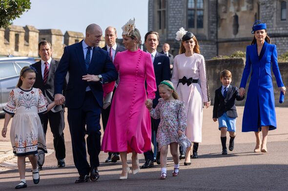 Royal Family Attend Easter Sunday Church Service Windsor