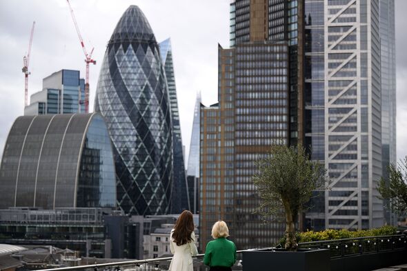 View of the Gherkin in London