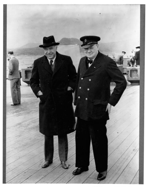 Winston Churchill and William M. Aitken, Lord Beaverbrook