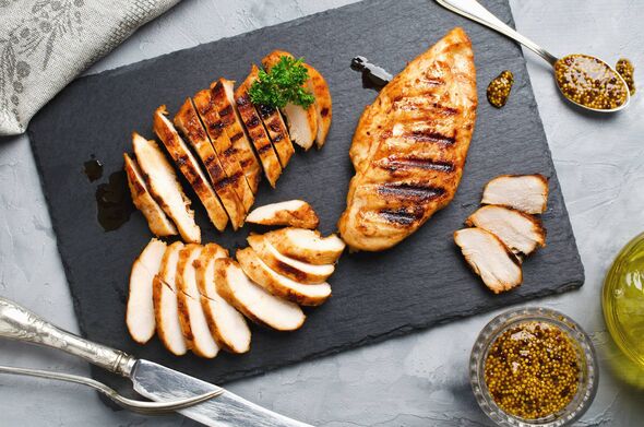 Juicy chicken platter