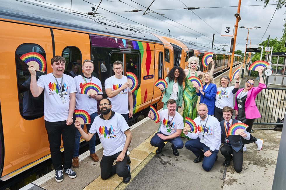 West Midlands Pride train 2024