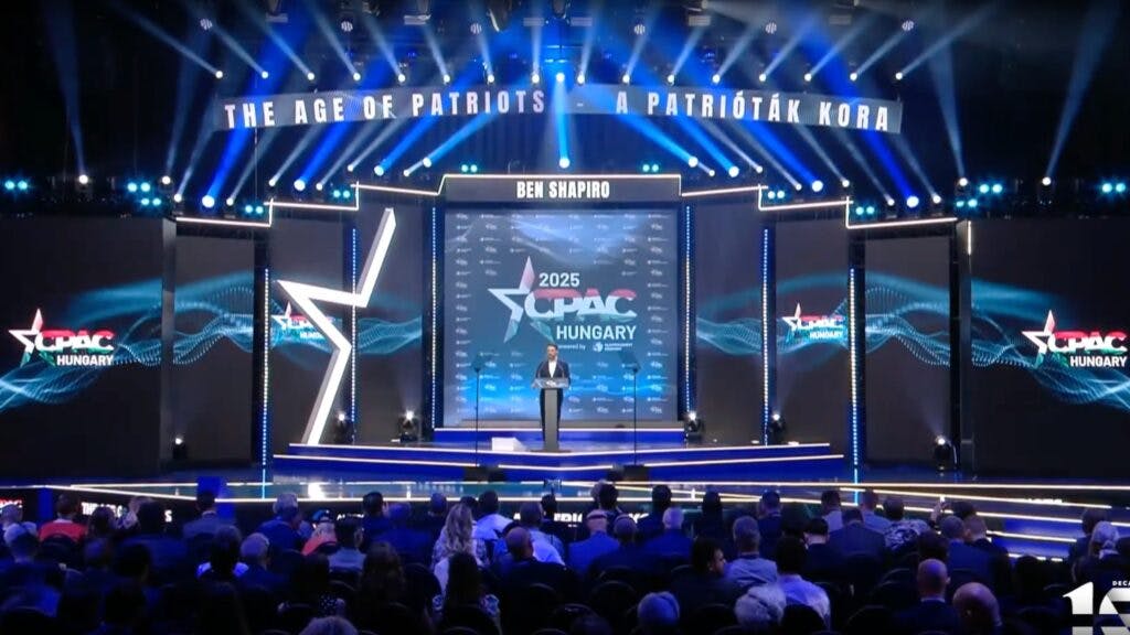 Screenshot: DailyWire/CPAC Hungary