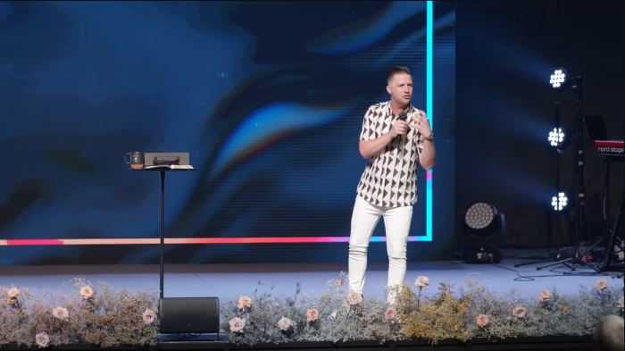 Landon Schott is the lead pastor of the multi-campus Mercy Culture Church in Texas.