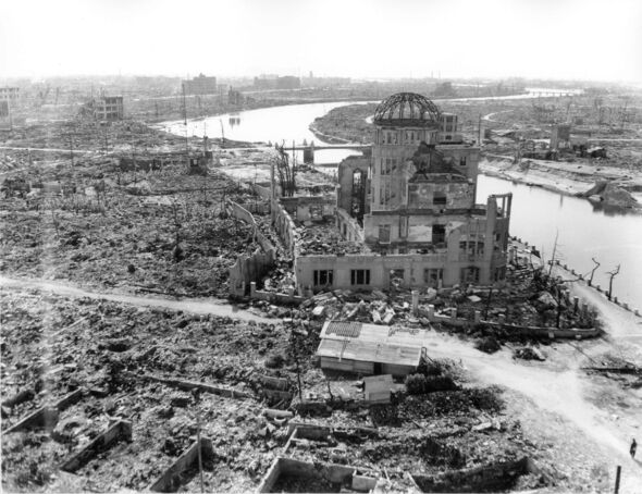 Hiroshima three months after the atomic bombing