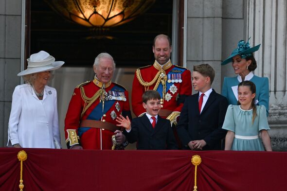 'Trooping the Colour' ceremony in London to mark the King's Birthday