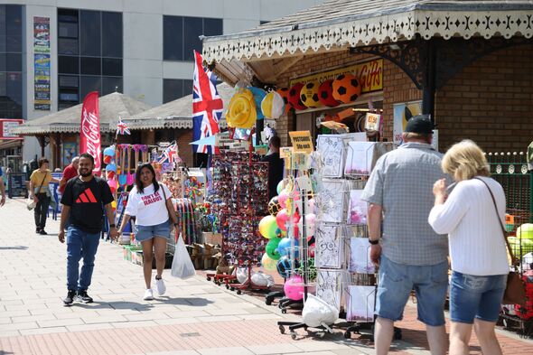Busy Skegness street