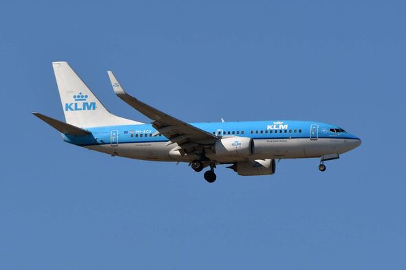 KLM plane 