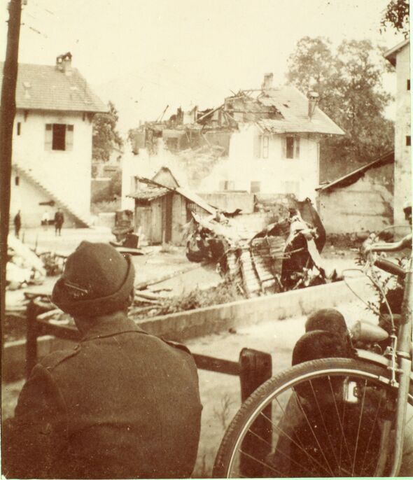 Devastation after the Halifax crash