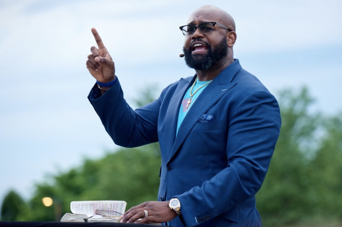 John Amanchukwu, activist and youth pastor at Raleigh, North Carolina’s Upper Room Church of God in Christ.