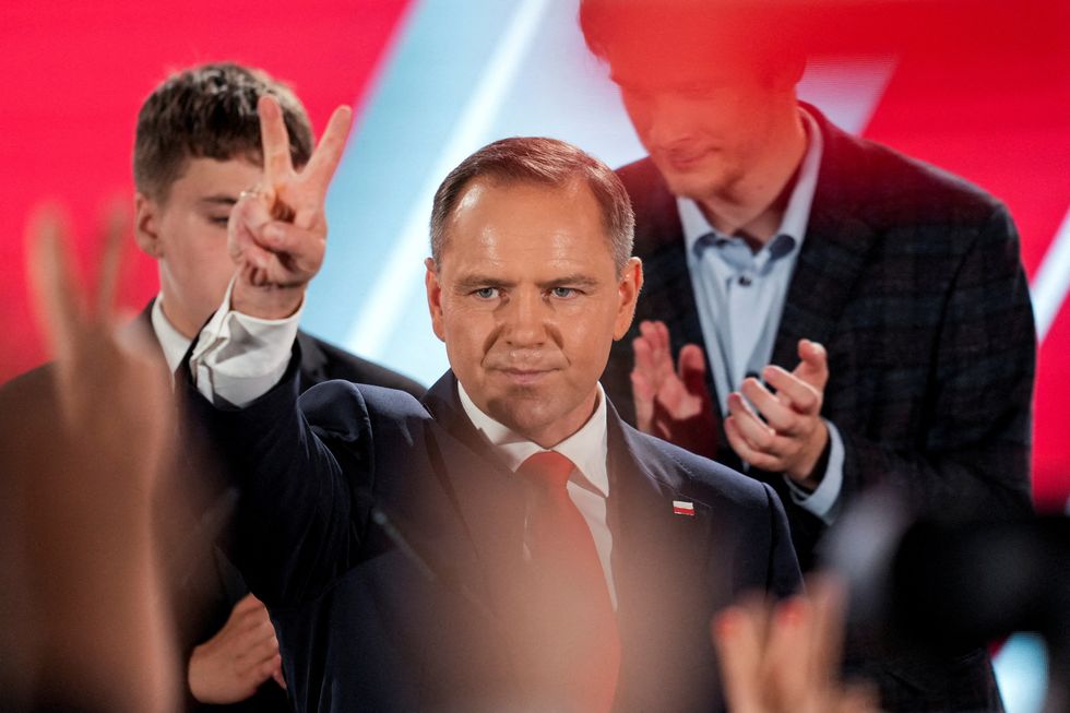\u200bPolish presidential candidate Karol Nawrocki, backed by the main opposition Law and Justice (PiS) party