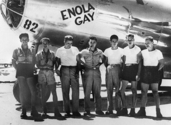 Enola Gay and her crew