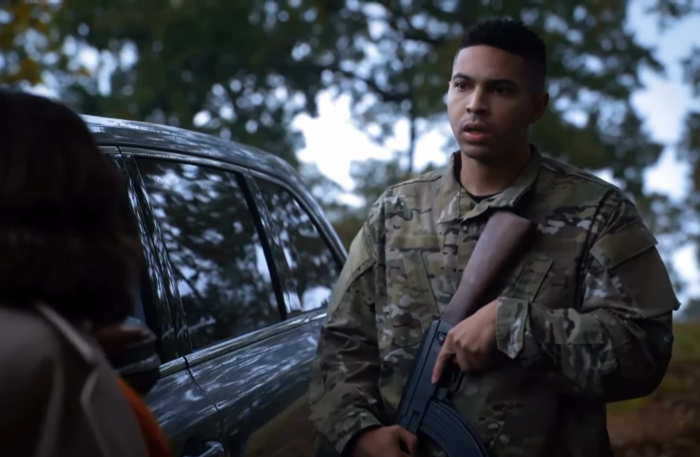Actor Braxton Wells in a scene from Tyler Perry's 'The Oval' series on BET.
