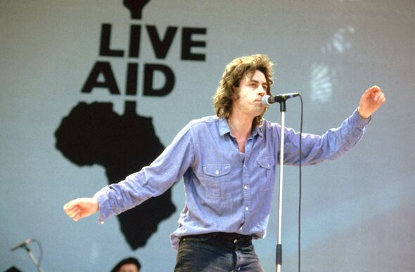 Geldorf, Bob & Boomtown Rats at Live Aid