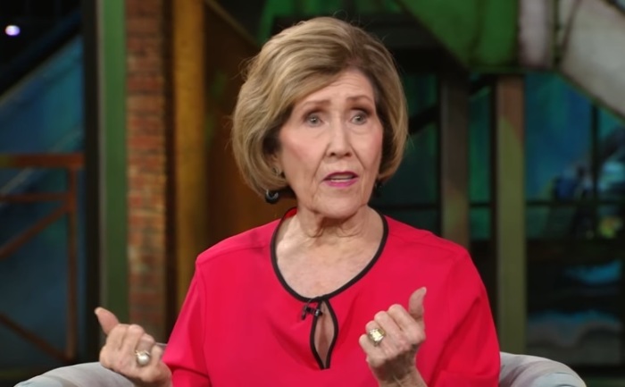 Dodie Osteen speaks on the Trinity Broadcasting Network on Aug. 24, 2022.