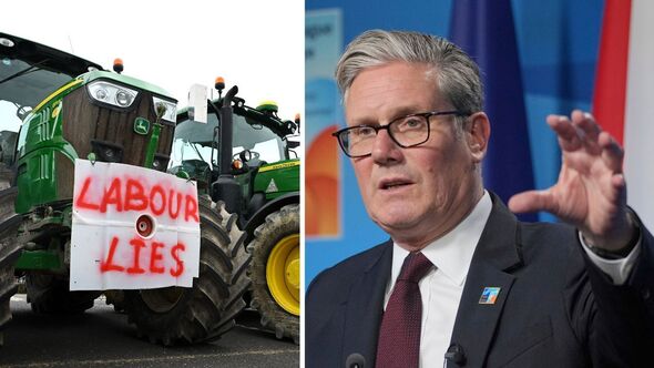 Keir Starmer is under pressure on farming