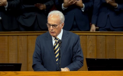 John MacArthur, author and pastor of Grace Community Church of Sun Valley, California, speaks at the Shepherds' Conference on Wednesday, March 9, 2022.