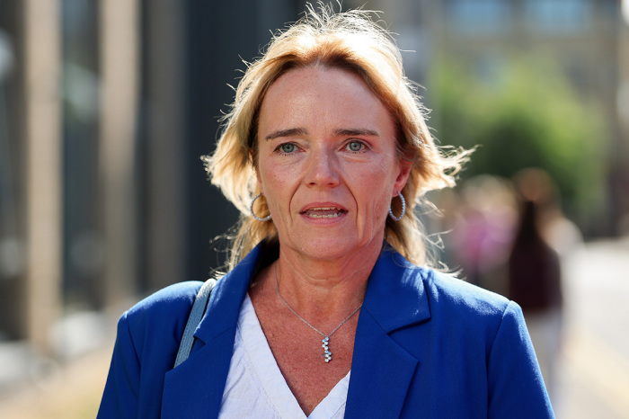 Sandie Peggie departs the tribunal on July 16, 2025, in Dundee, Scotland. Nurse Sandie Peggie was suspended from her role by NHS Fife last year, after complaining about sharing a changing room with a male doctor who identified as a woman and re-named himself Beth Upton. This week she was cleared of gross misconduct following disciplinary proceedings by NHS Fife. 