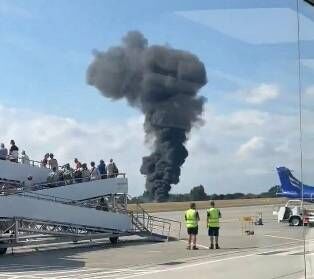 Plane crash at Southend Airport MAIN