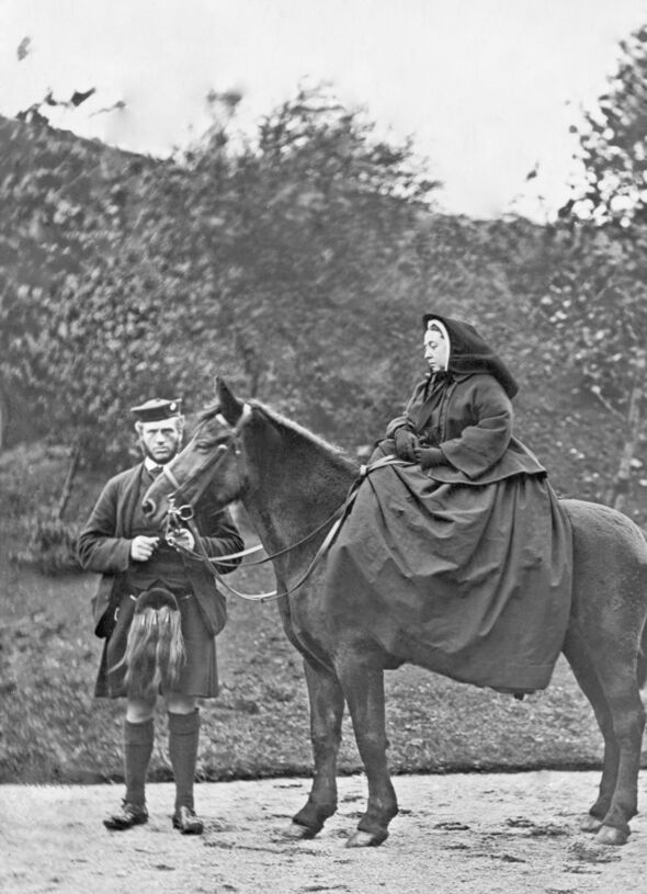 Queen Victoria with John Brown