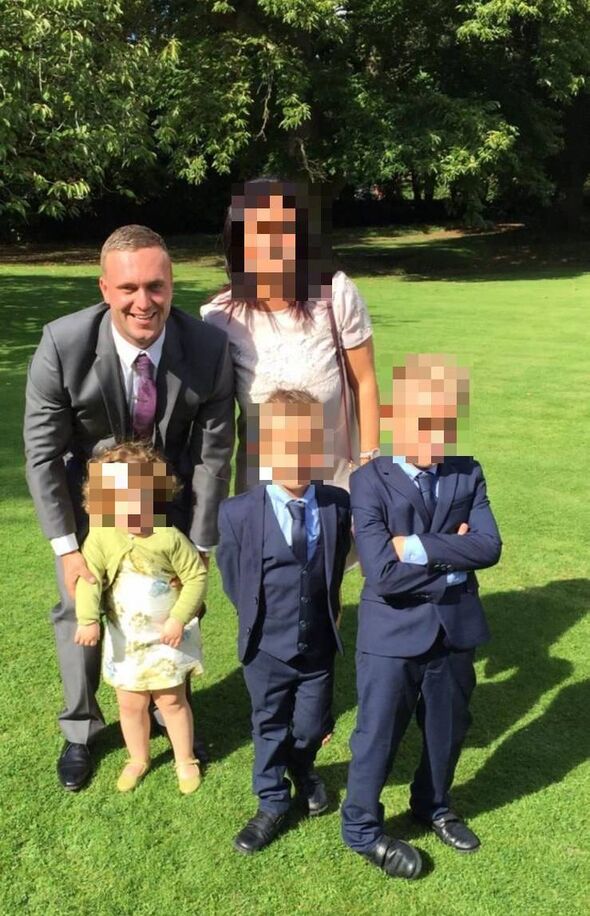 Shane Samler and his family
