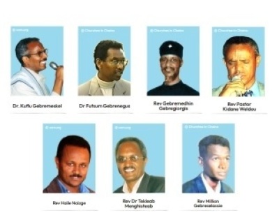 Seven Eritrean church leaders imprisoned without trial for more than 20 years. 