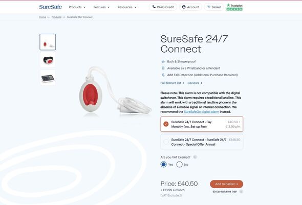 One of the analogue alarms on sale