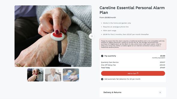 Careline listing