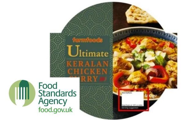 Farmfoods curry 