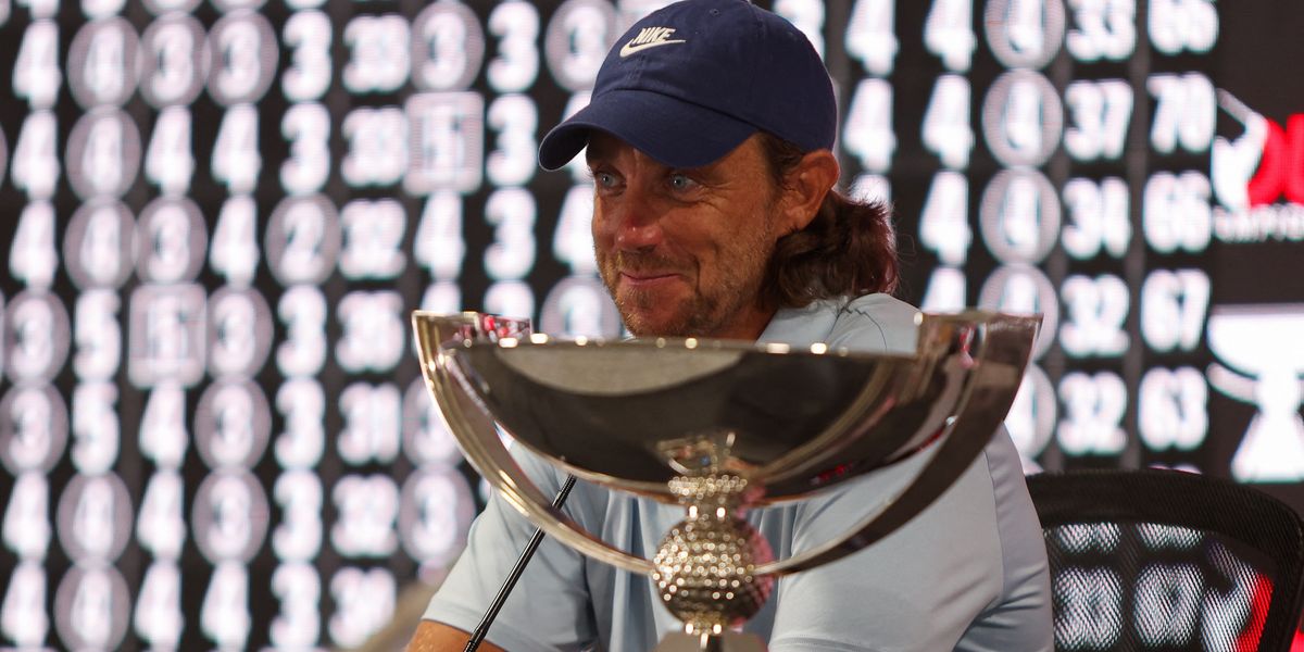 Tommy Fleetwood's wife absent from celebrations after golfer wins Tour Championship to end US duck