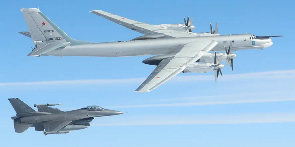 American fighter jets scrambled after string of Russian spy planes seen approaching Alaska