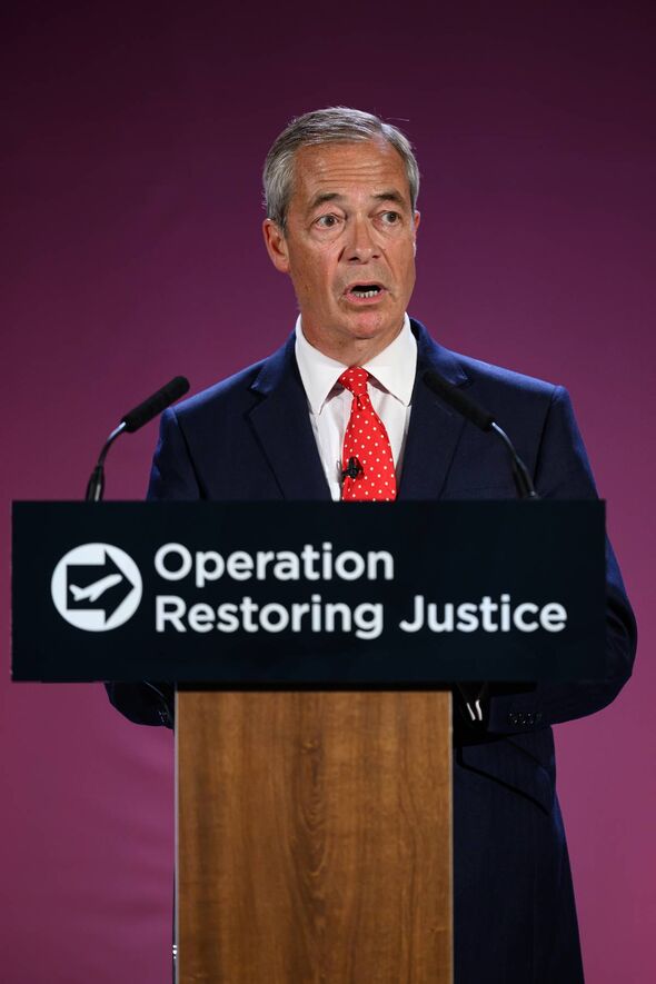 Nigel Farage has laid out his migration plans