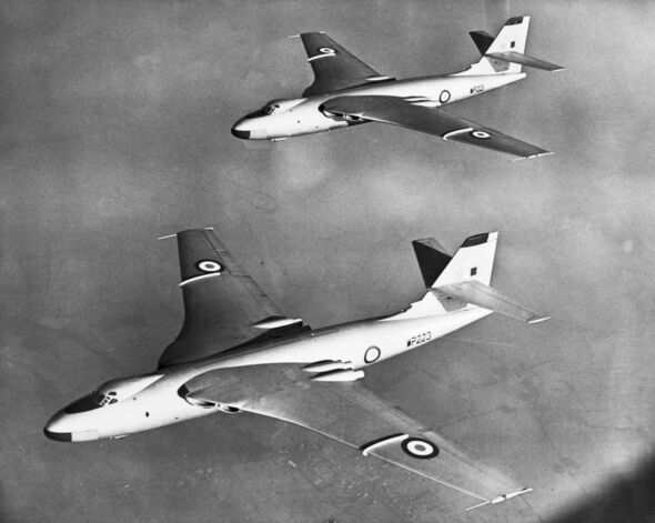 Valiant bombers 1956