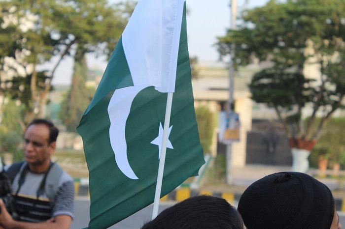 Wikimedia Commons/Aghasaad06 https://commons.wikimedia.org/wiki/File:Pakistan_Flag.jpg
