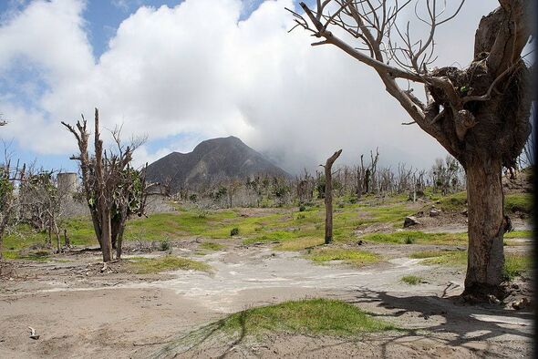 Part Of The Devastation Around The Old Capital Of Montserrat, Plymouth