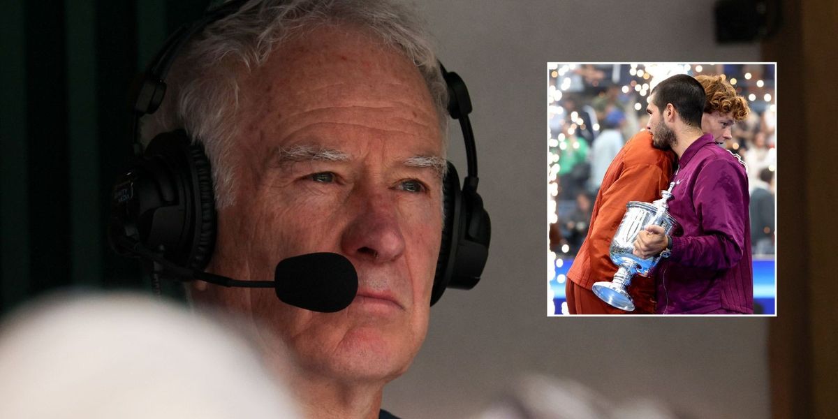 John McEnroe sparks fury from tennis fans while commentating on Carlos Alcaraz US Open final win