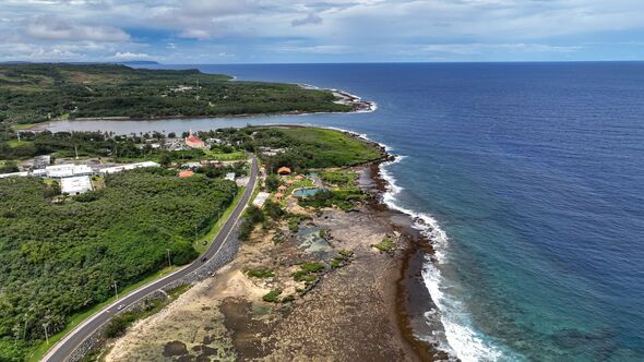 Landscape of the coast