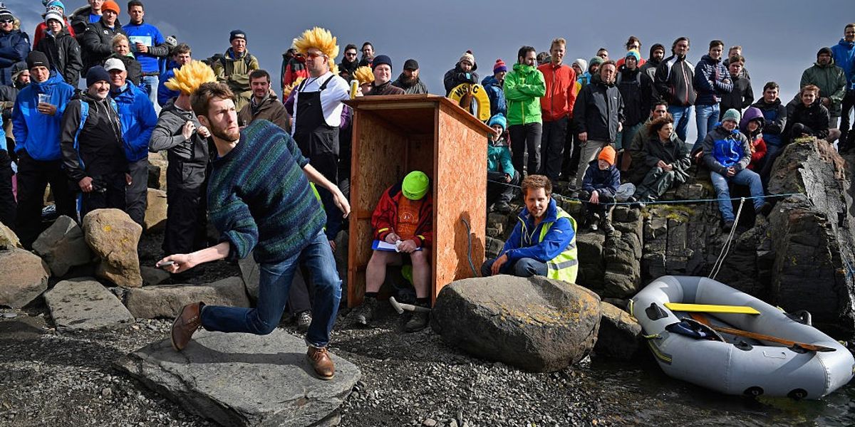 Multiple competitors 'disqualified' from stone skimming championship amid cheating scandal