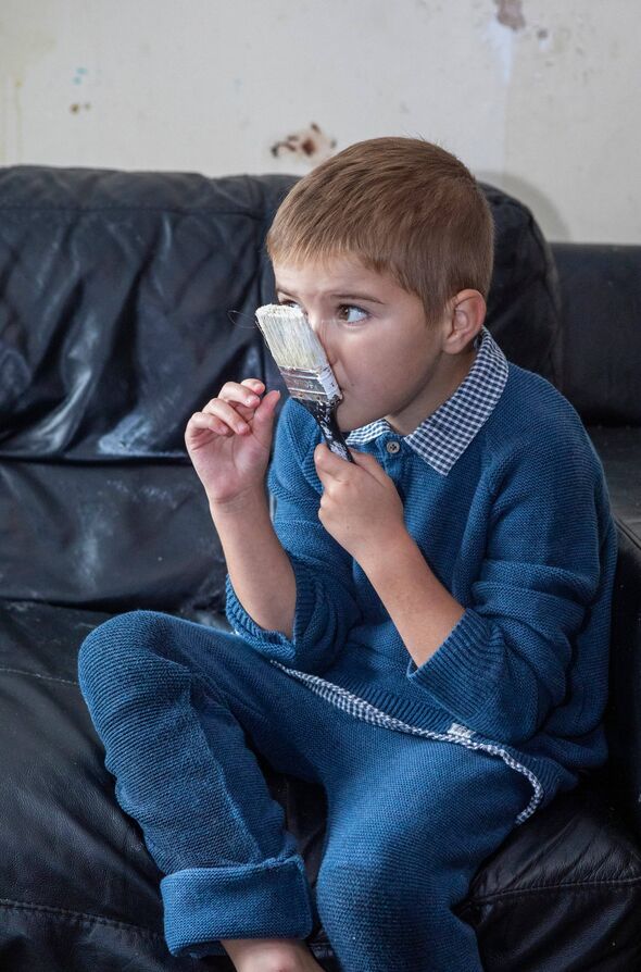 'My son eats the walls in his bedroom and destroys everything he sees'