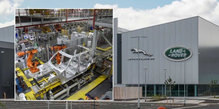 Jaguar Land Rover 'failed to finalise cyber insurance deal' before attack as UK car production slumps