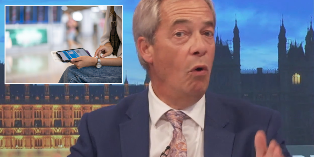 Watch Nigel Farage flesh out the ‘endless possibilities’ of digital ID as Britons to be FORCED to carry cards