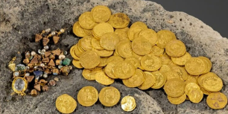 Archaeologists discover 'hoards' of Byzantine-era coins