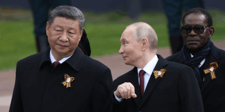 Vladimir Putin signs backroom deal to bolster China's military 'to prepare for war in Taiwan'