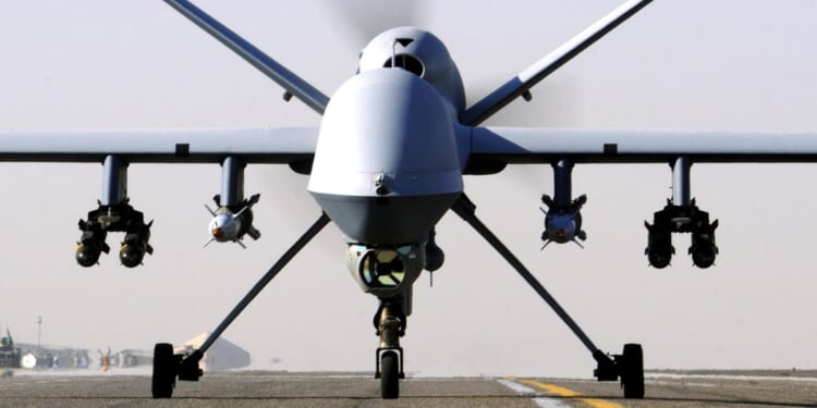 Britain to build 'drone wall' to protect Nato from Vladimir Putin