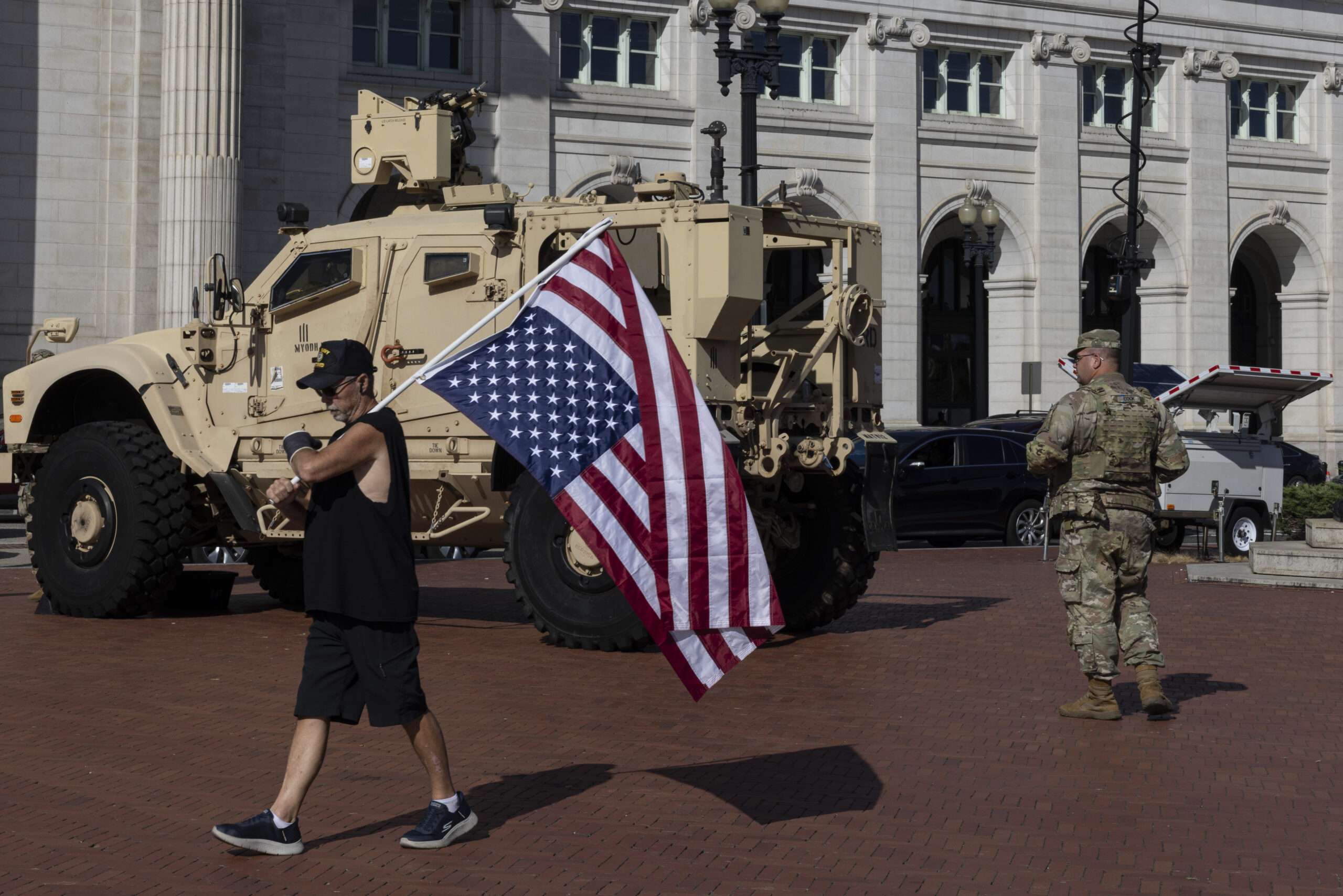 Americans don’t like Trump’s bad guy posturing on immigration and the military