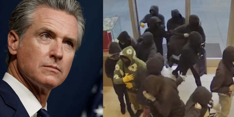 As Newsom Targets Federal Law Enforcement, California Sees Mob-Style Robbery Spike