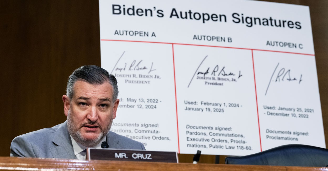 Biden's Pardons Raise Concerns About Autopen Accountability