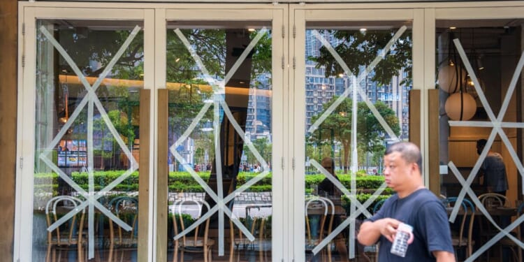 China typhoon LIVE: 370,000 evacuated as Hong Kong goes into lockdown | World | News