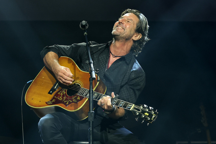 Songwriter, Brett James performs onstage during NSAI 2022 Nashville Songwriter Awards at Ryman Auditorium on Sept. 20, 2022, in Nashville, Tennessee. 